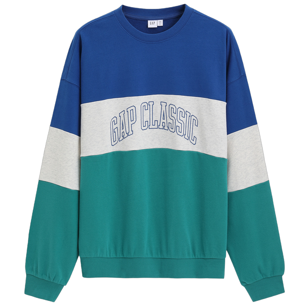 

Весенний свитшот с круглым вырезом повседневный топ мужской GAP, зеленый