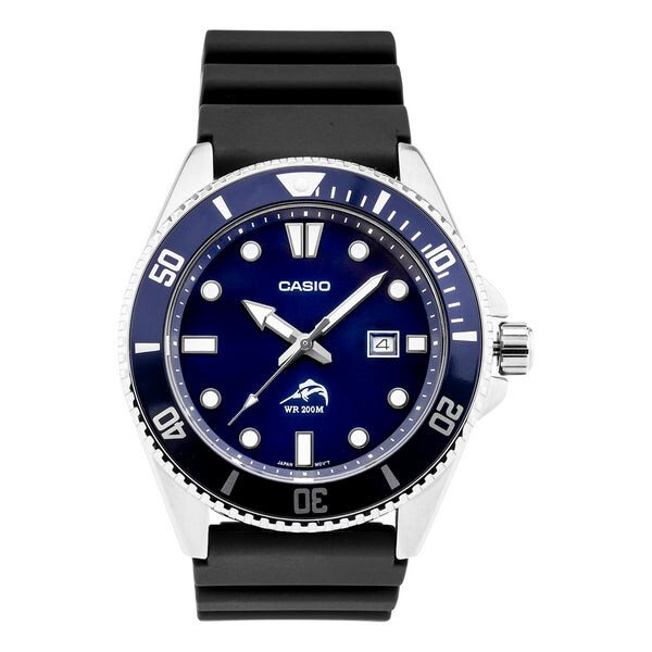 

Часы Men's CASIO STANDARD 200 Meter waterproof Sports Mens Blue Analog, синий