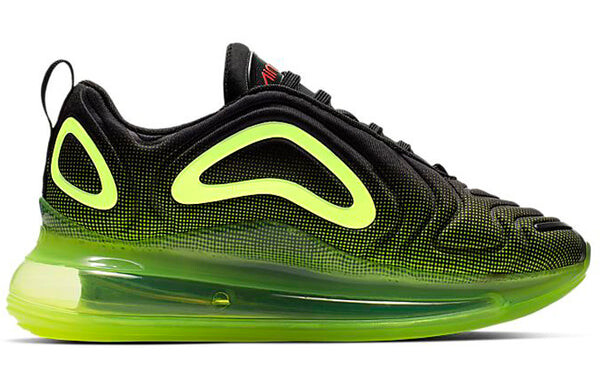 Кроссовки air max 720 Nike, черный — фото 2