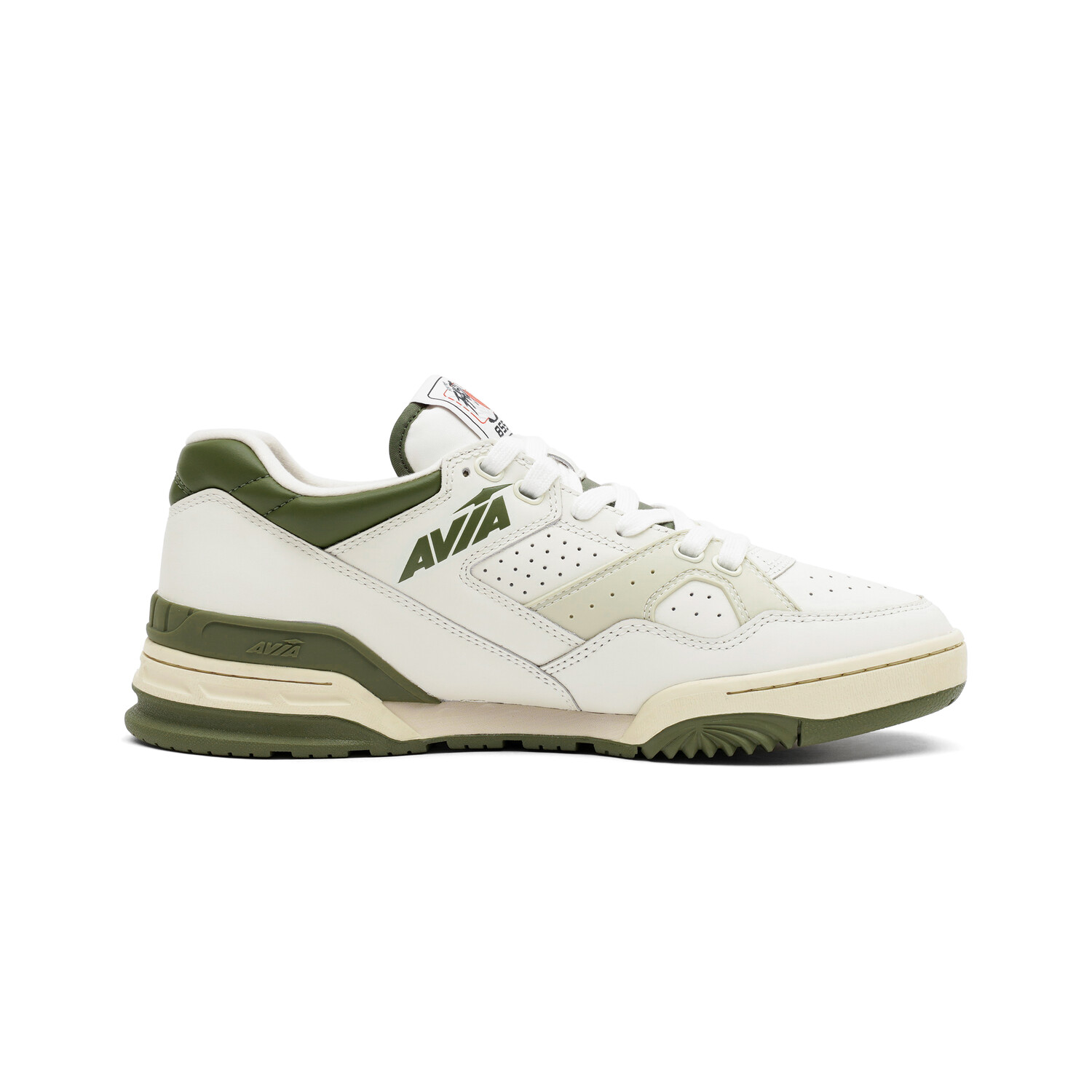 

Кроссовки Avia 855 Series Vintage Basketball Shoes Men Low-top Olive Green, зеленый