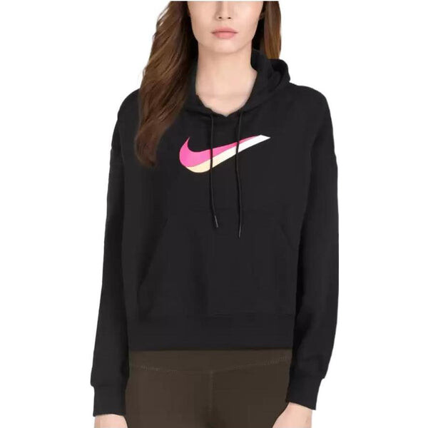 Толстовка спортивная одежда икона clash флисовая толстовка Nike, черный — фото 3