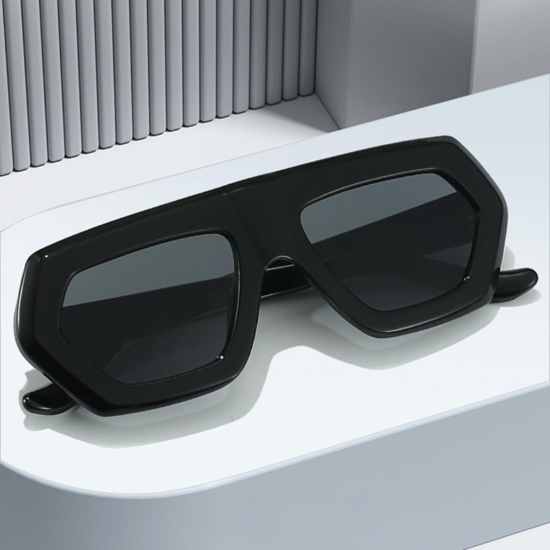 

Солнцезащитные очки для мужчин и женщин - защита UV400 - градиентные линзы, компактная оправа, подходят для занятий спортом на открытом воздухе и вождения DSVIGF, Blue Grey Blue