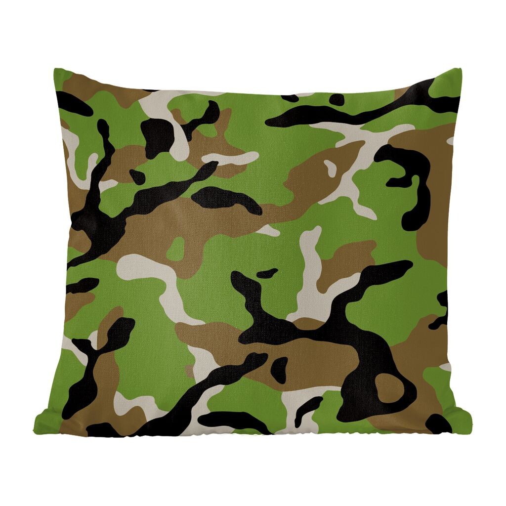 

MuchoWow Camouflaged - военный камуфляж - 60x60 см - чехол на подушку - хлопчатобумажная ткань - декоративные чехлы на подушки, мультиколор