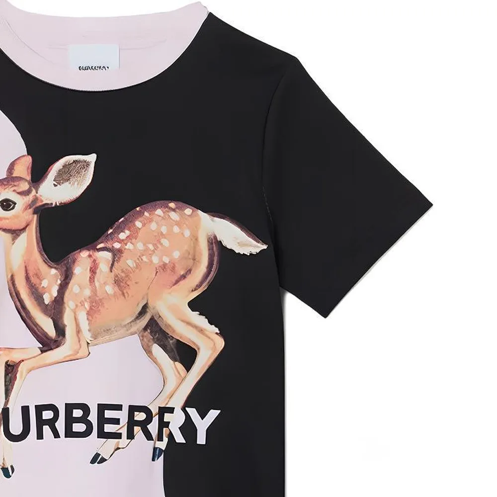 Burberry Футболка SS23 Snowflake Stone Pink Kids' — фото 4