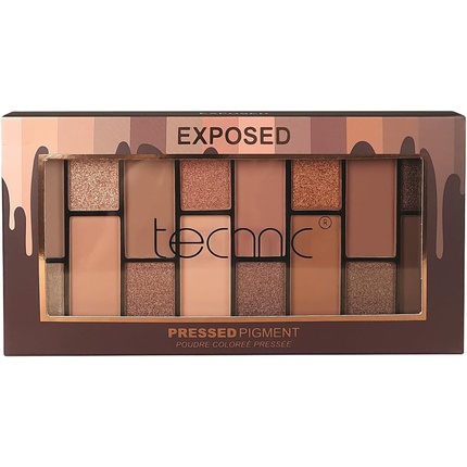 

Палитра теней для век Exposed Eyeshadow Palette 16 стойких оттенков для растушевки Technic