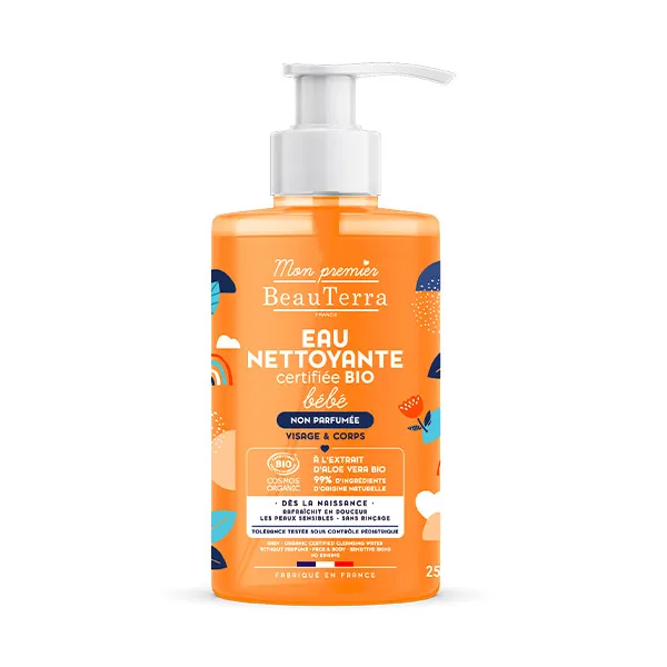 

Бережно очищает кожу ребенка Agua Limpiadora Sin Perfume Beauterra, 750 ml