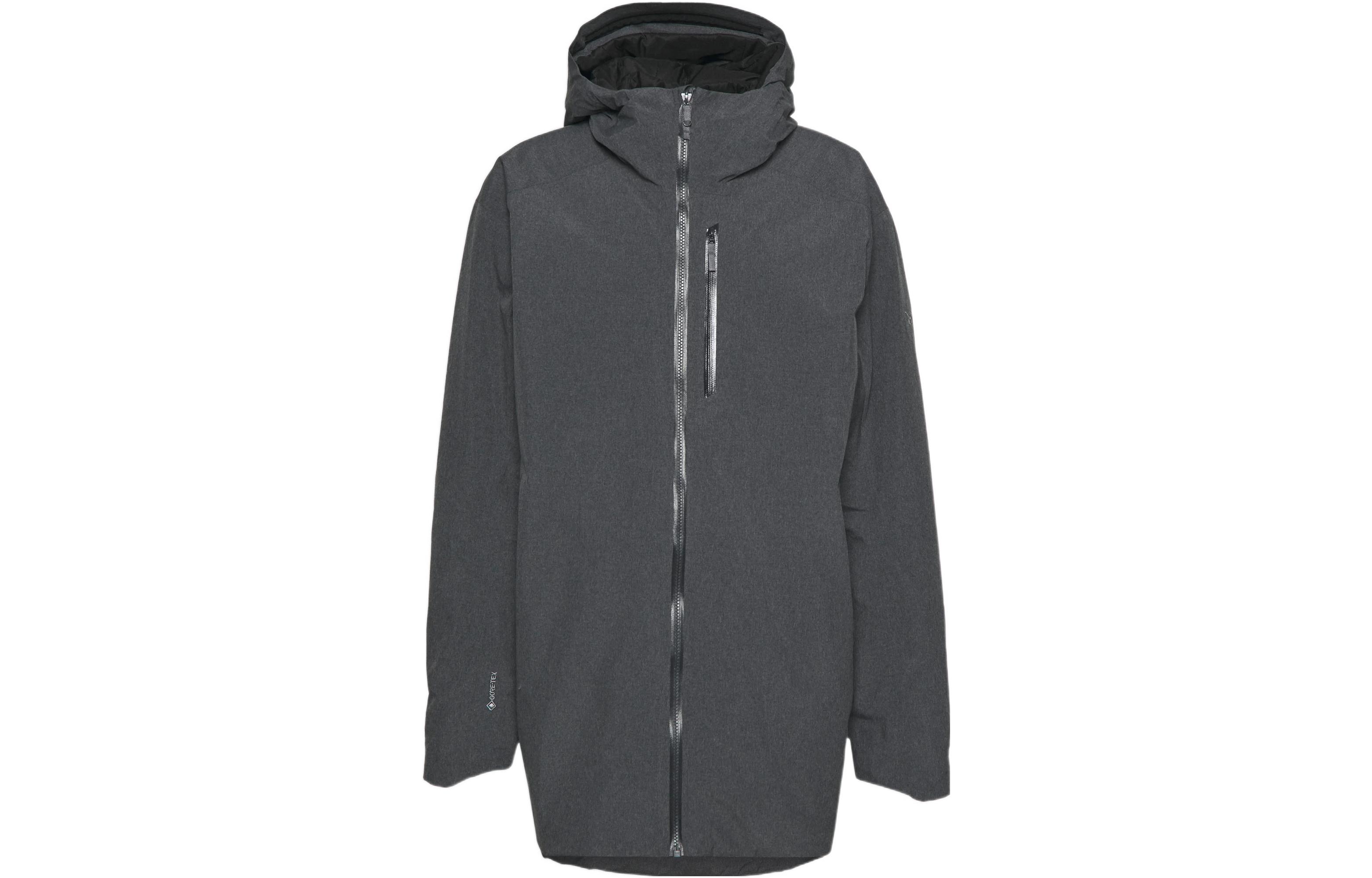 Водонепроницаемая, ветрозащитная, дышащая и теплая ветровка Arcteryx, Kingfisher Heather Blue/Gray — фото 4