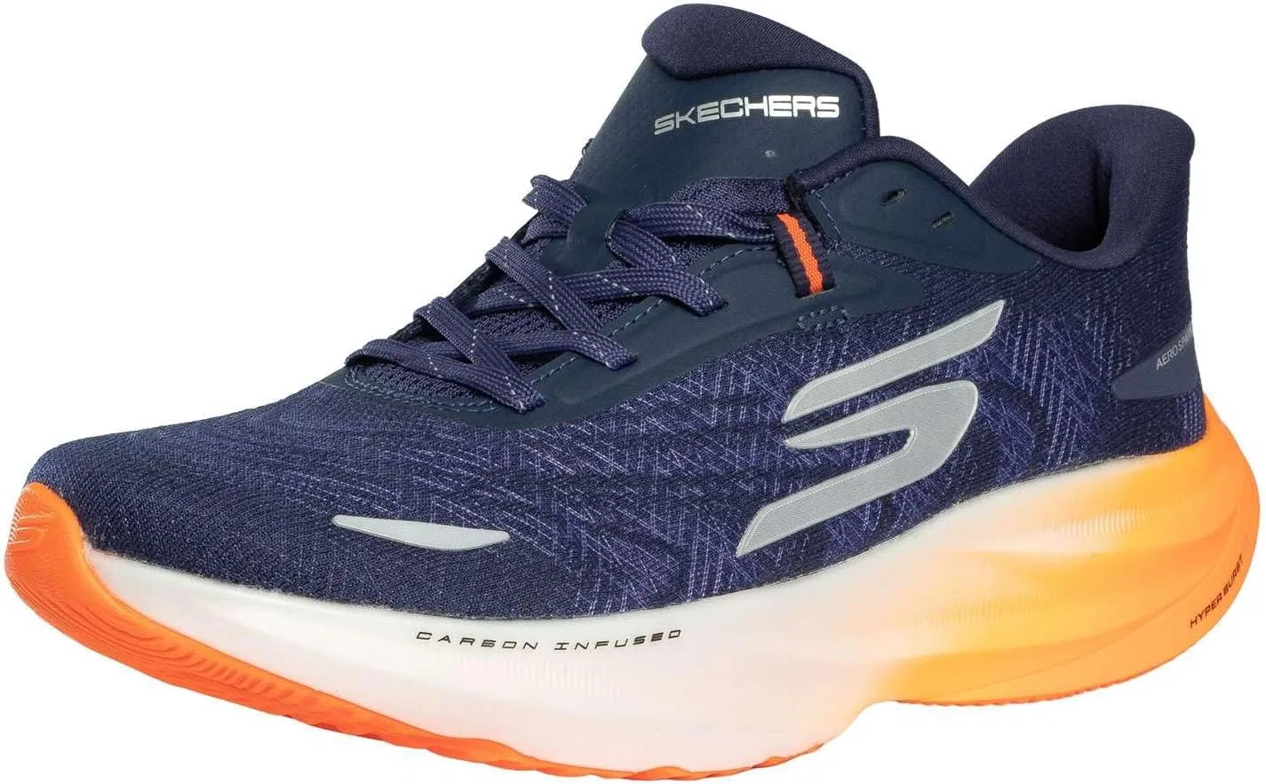 Мужские кроссовки Skechers Go Run Ride 12, Navy Orange