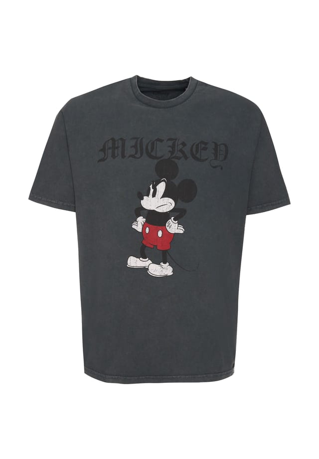 

Футболка Disney Grumpy Mickey в классическом дизайне Re:Covered, черный