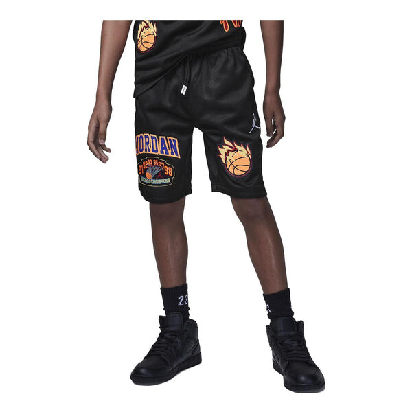 

Шорты с нашивками на логотипе Air Jordan, черный