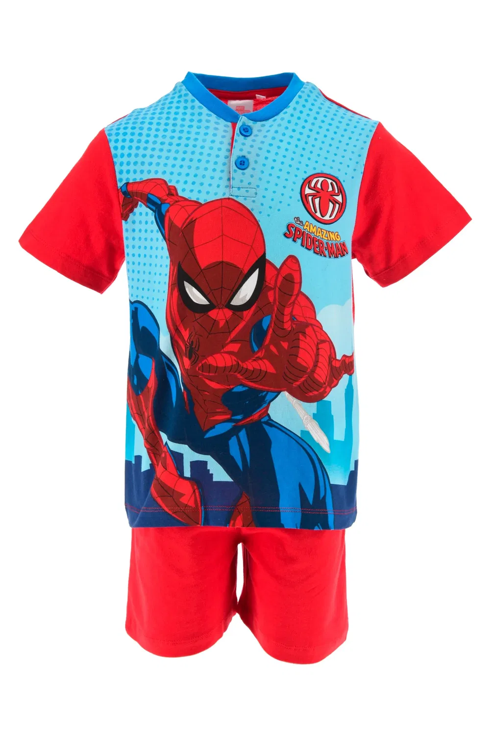 Пижама с супергероем Spiderman, красный