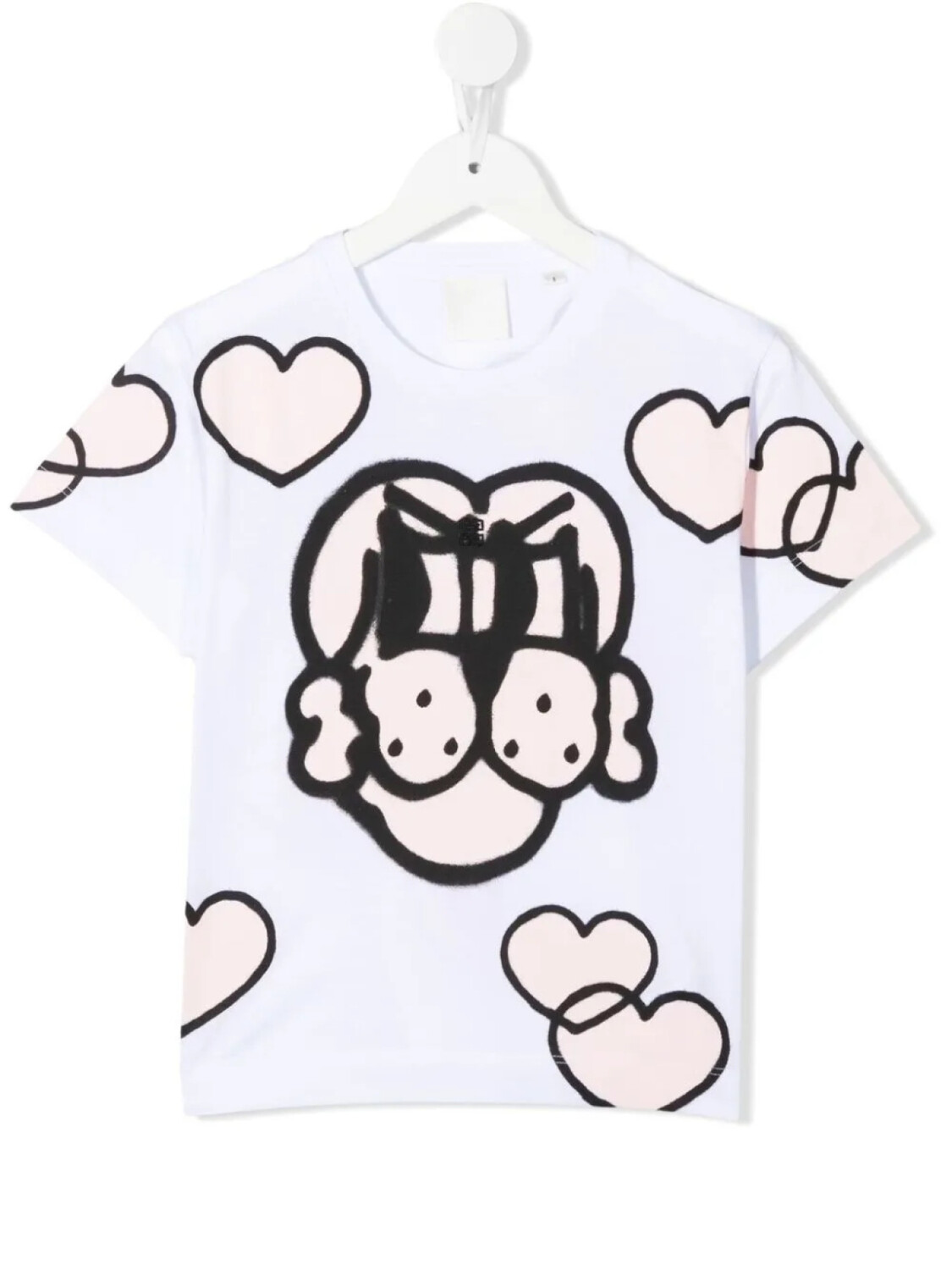 

Givenchy Kids футболка Bart с графичным принтом, белый
