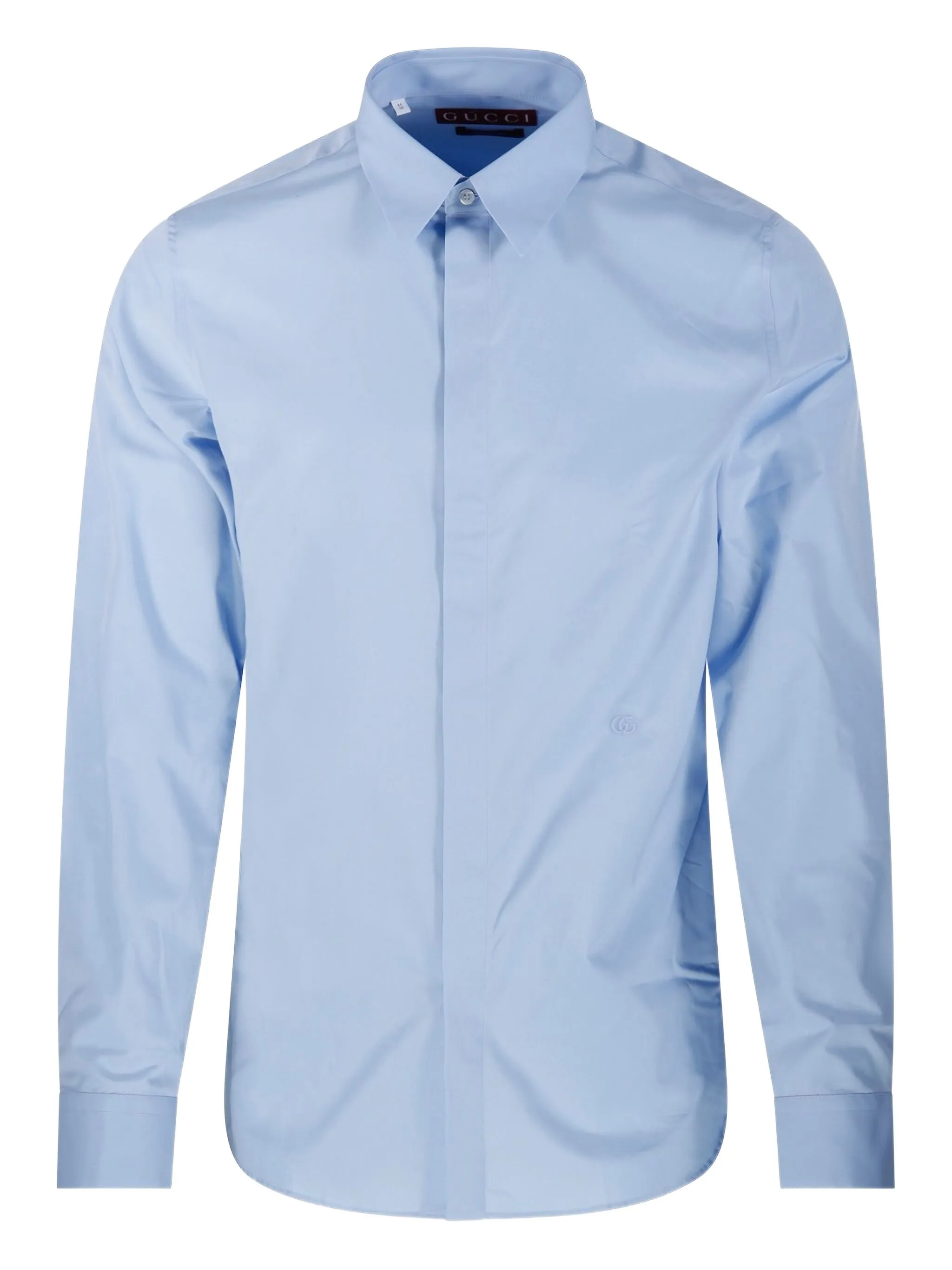 

Рубашка на пуговицах Gucci, синий