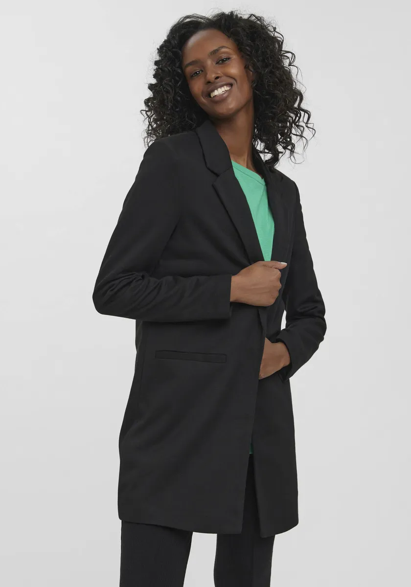 

Блейзер Vero Moda из джерси "VMVERINA LS LONG BLAZER", черный