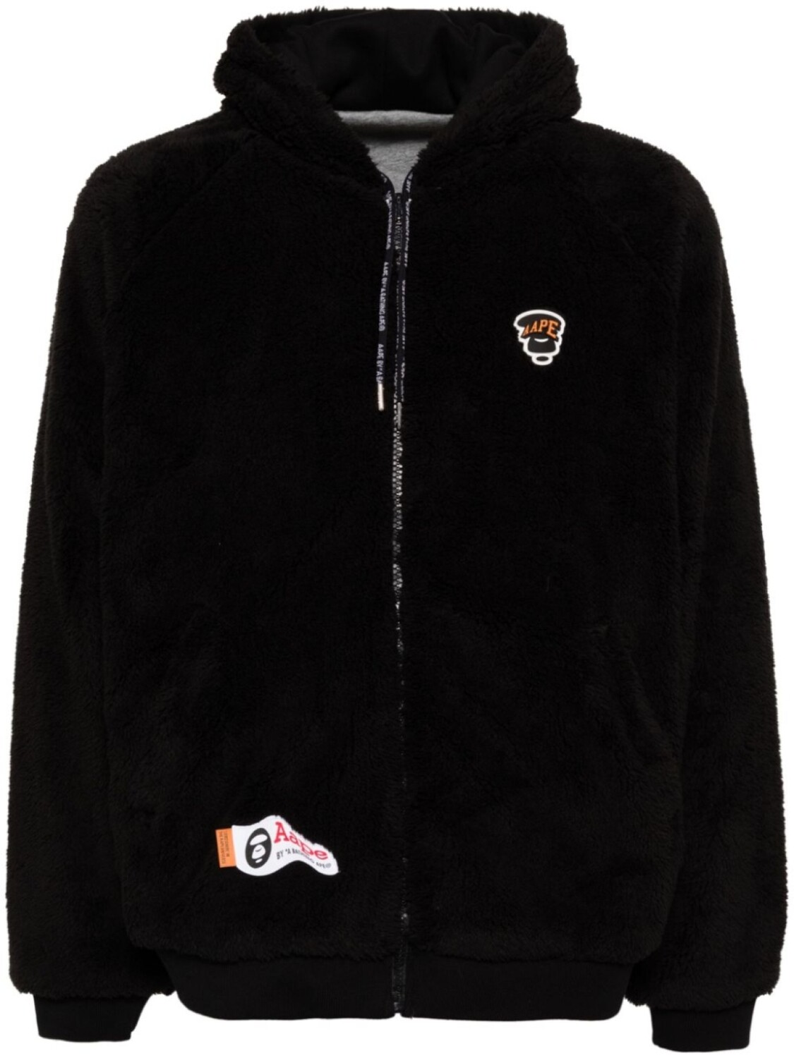 

Двустороннее худи AAPE BY *A BATHING APE, черный