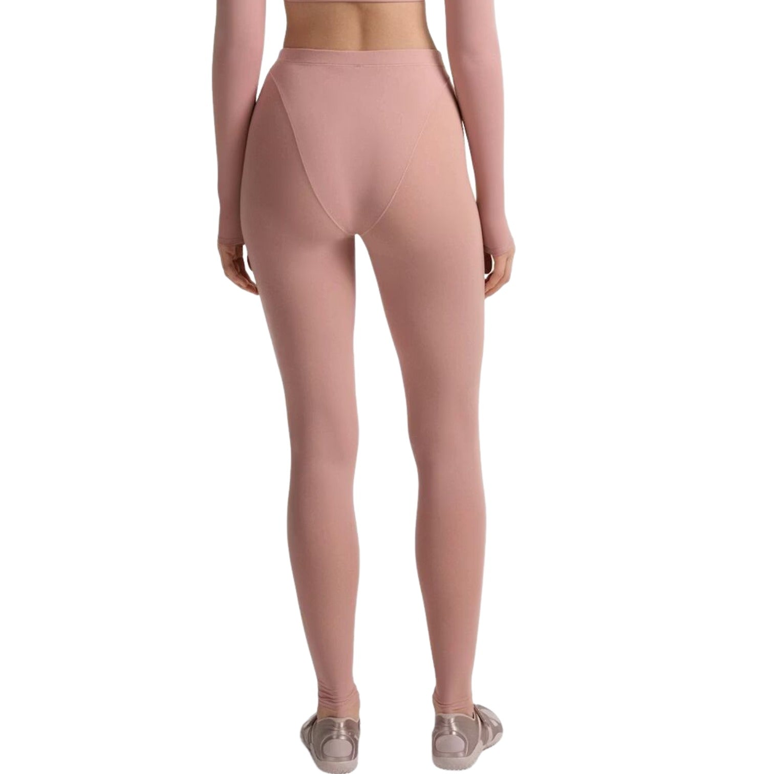 (WMNS) Леггинсы Nike x SKIMS Weightless Layers V-Line 26" 'Himalayan' — фото 3