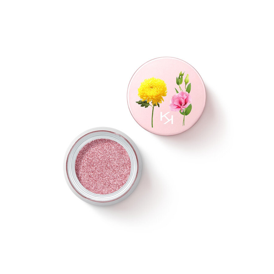 

KIKO Milano, Days in Bloom Metamorphic Eyeshadow, пудровые тени для век с сияющим финишем, 03 La Vie En Rose 2g