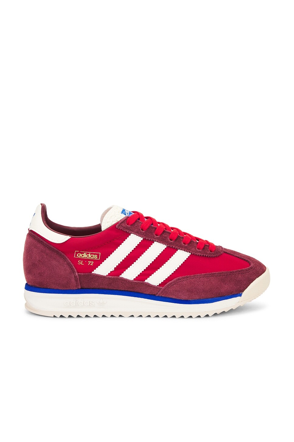 

Кроссовки Sl 72 Rs adidas Originals, цвет Shadow Red, Off White, & Blue
