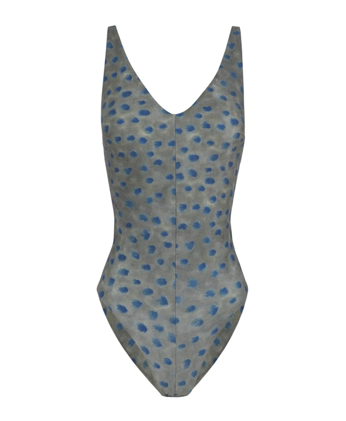 

Уми, купальник с принтом "циро" Cortana, зеленый