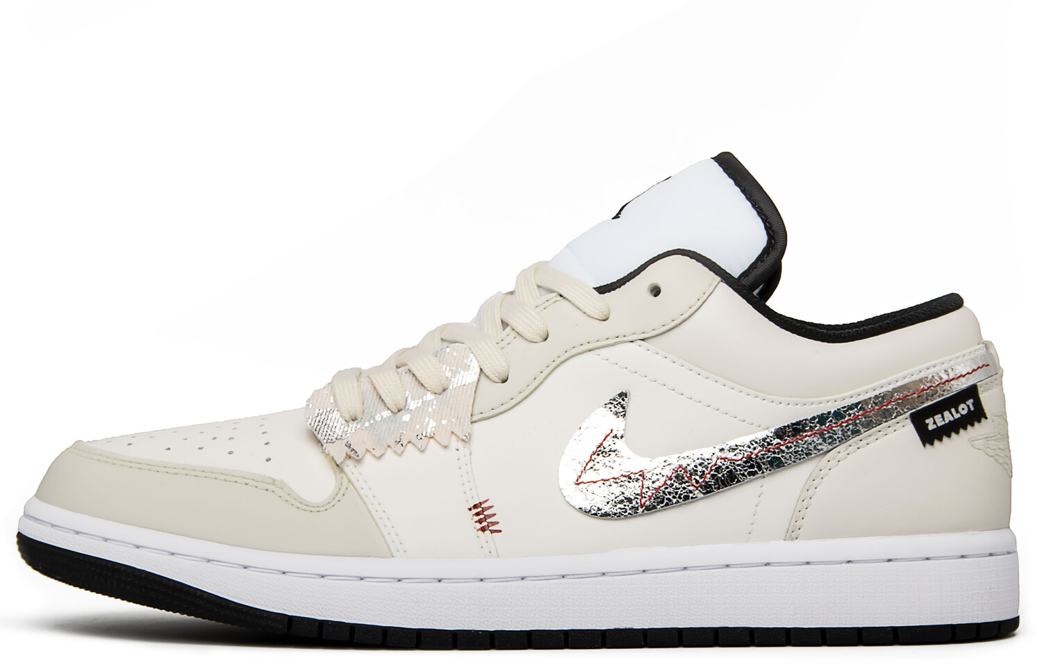 

Баскетбольные кроссовки Air 1 Vintage Men Low-Top бежевый/серебристый Jordan