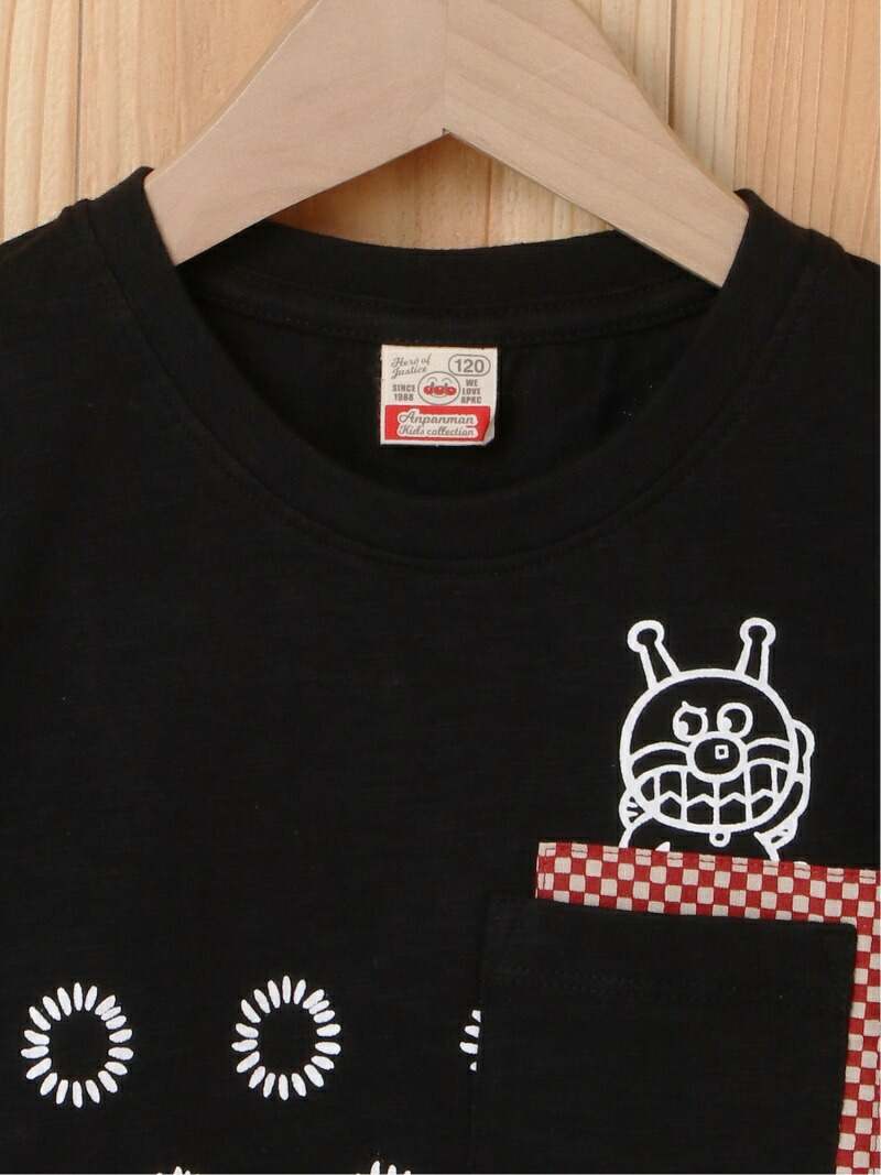 Футболка «Любовь и мужество» 5 Anpanman Kids Collection, black — фото 2