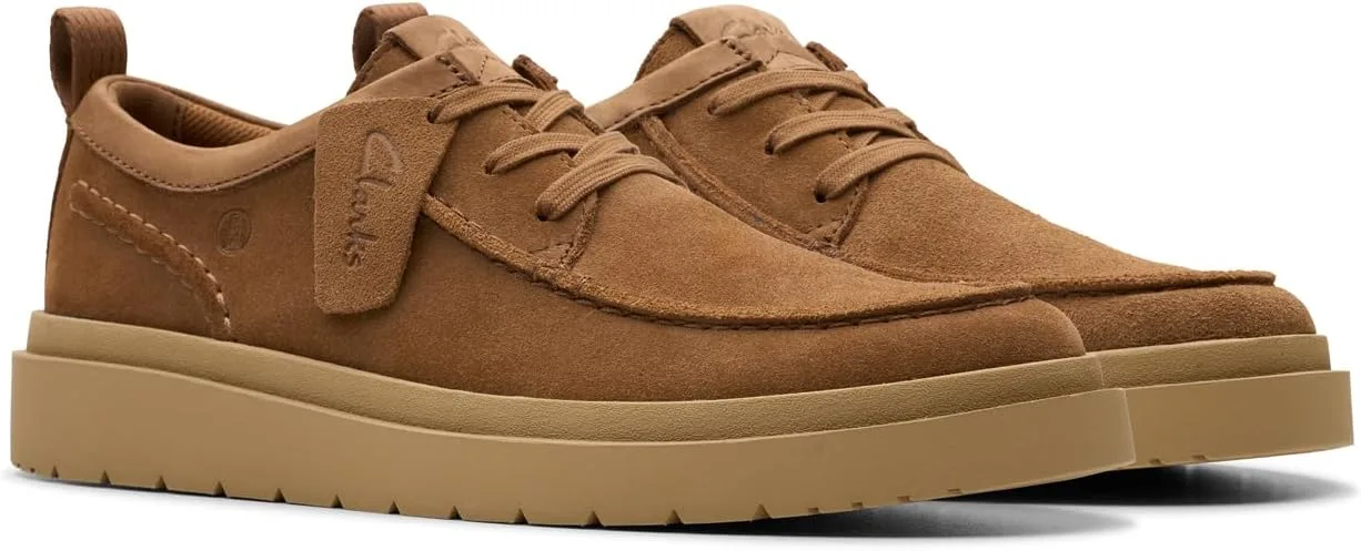 Мужские лоферы Clarks Polden, цвет Cola Suede — фото 4