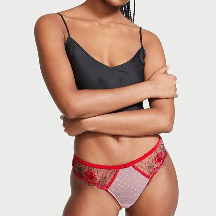 Женские трусы Victoria's Secret, цвет 1 strip (lilac violet) — фото 2