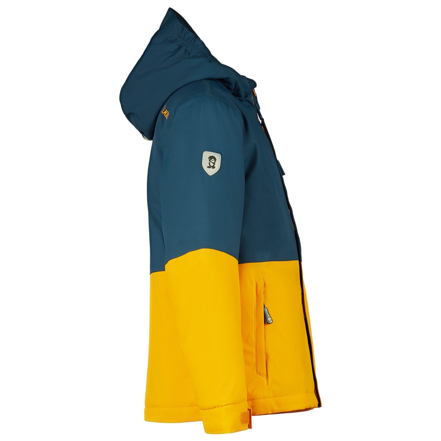 Зимняя куртка Trollkids Kid's Hallingdal, цвет Bright Green/Navy — фото 3