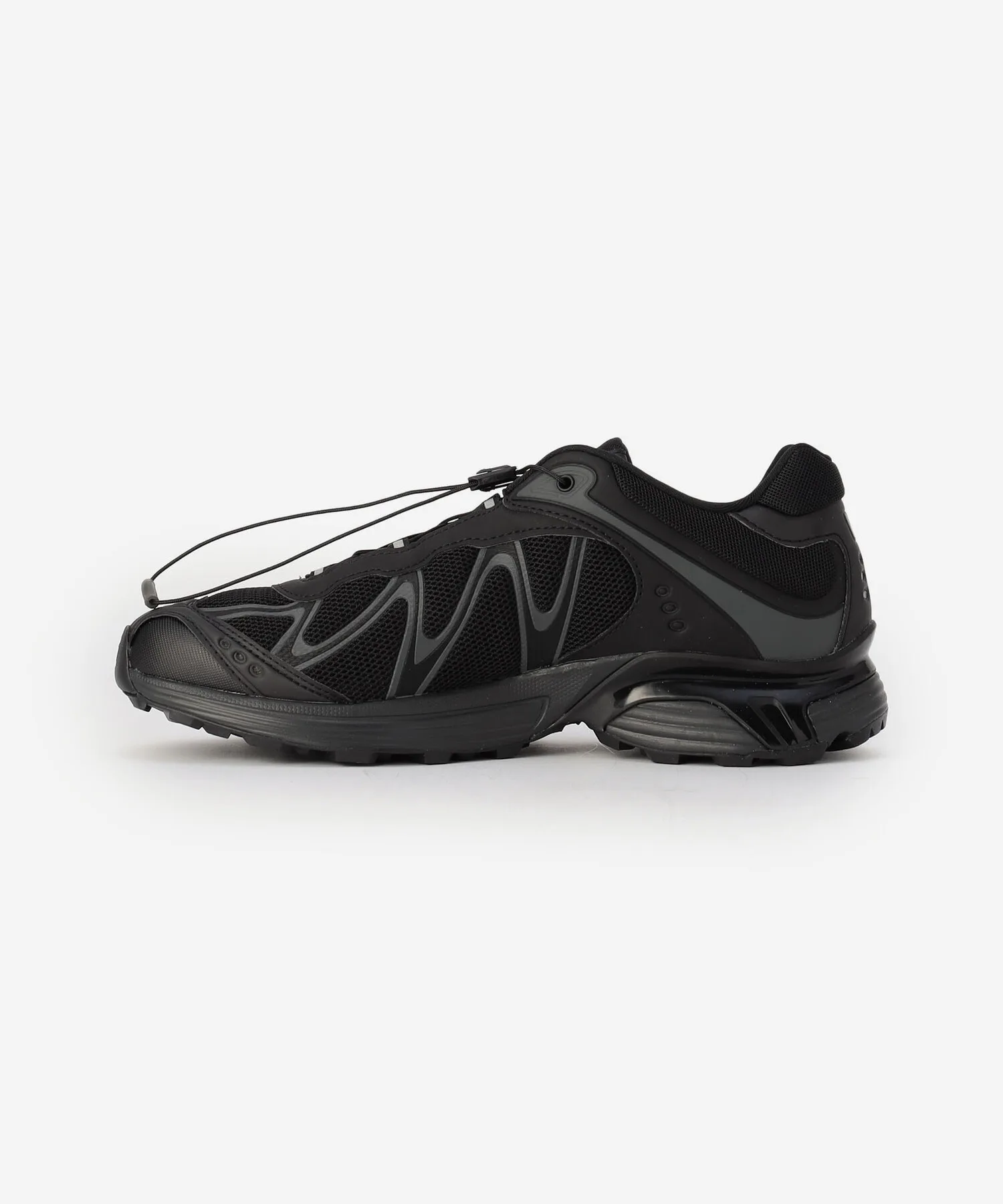 Мужские кроссовки SALOMON XT-WHISPER с технологией Quicklace черные — фото 3
