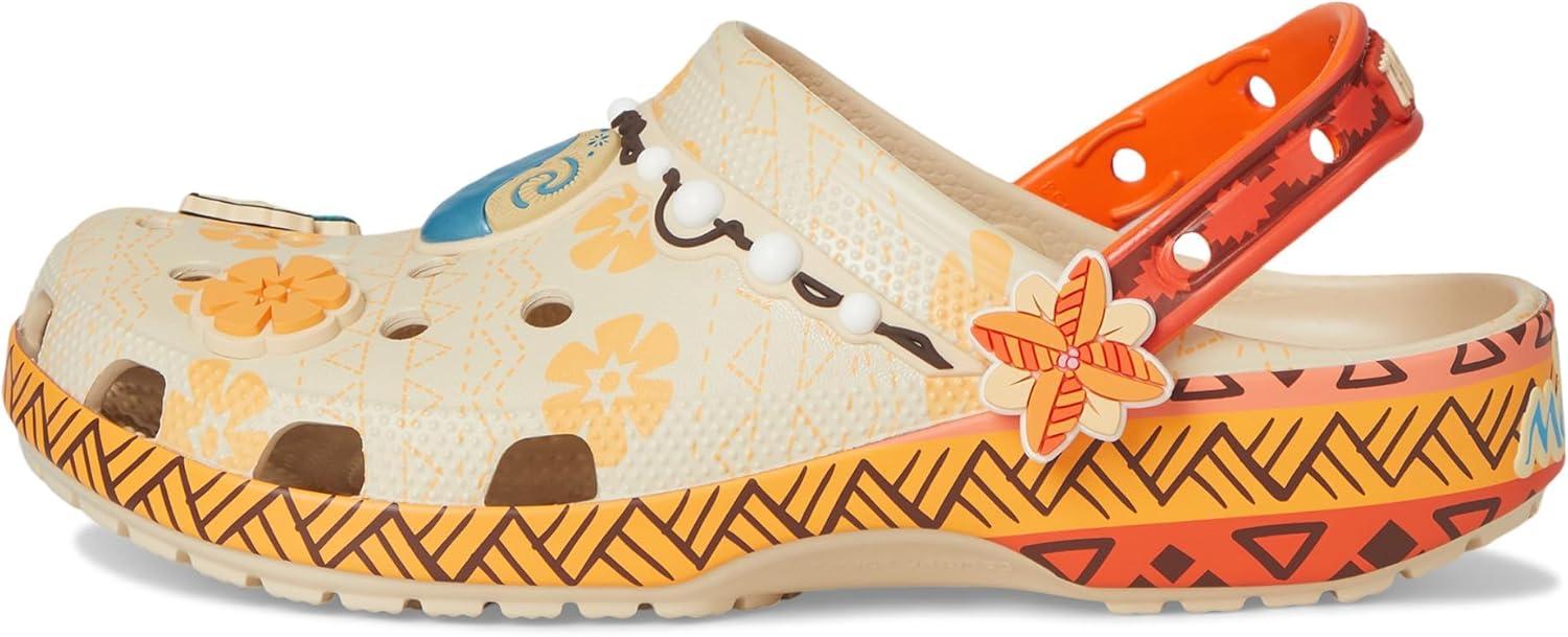 Кроксы унисекс для взрослых Disney Moana Classic, обувь для женщин и мужчин Crocs, 4 Women/2 Men Moana — фото 4