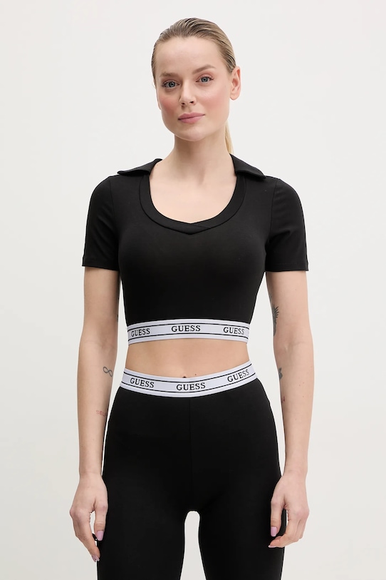 

Поло Aline Guess, черный