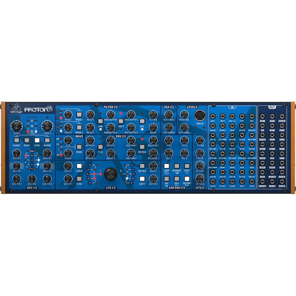 

Синтезатор Behringer PROTON Paraphonic Semi-Modular Analog Synthesizer