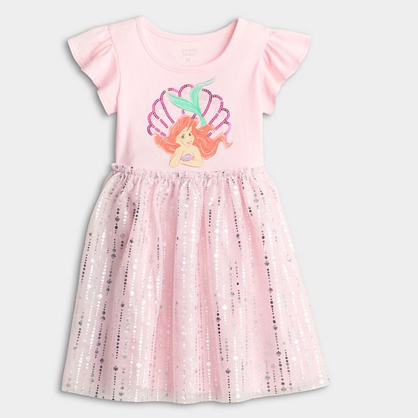 

Платье Baby & Toddler Girl Jumping Beans Disney's Little Mermaid Ariel с рюшами и пачкой Disney/Jumping Beans