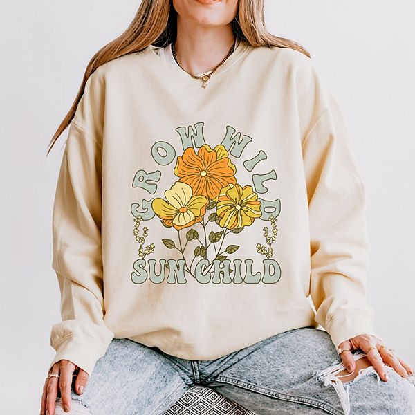 

Свитшот Grow Wild Sun Child цветной легкий garment dyed Simply Sage Market, Ivory, Зеленый, Свитшот Grow Wild Sun Child цветной легкий garment dyed Simply Sage Market, Ivory