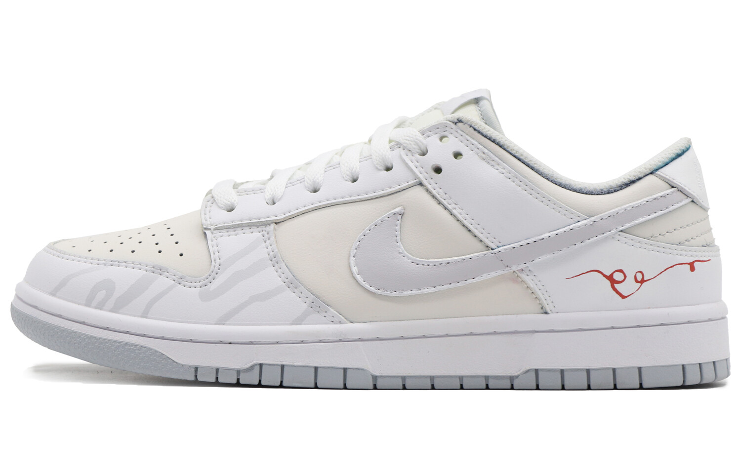 

Кроссовки для скейтбординга Dunk мужские с низким верхом желтый/серый Nike