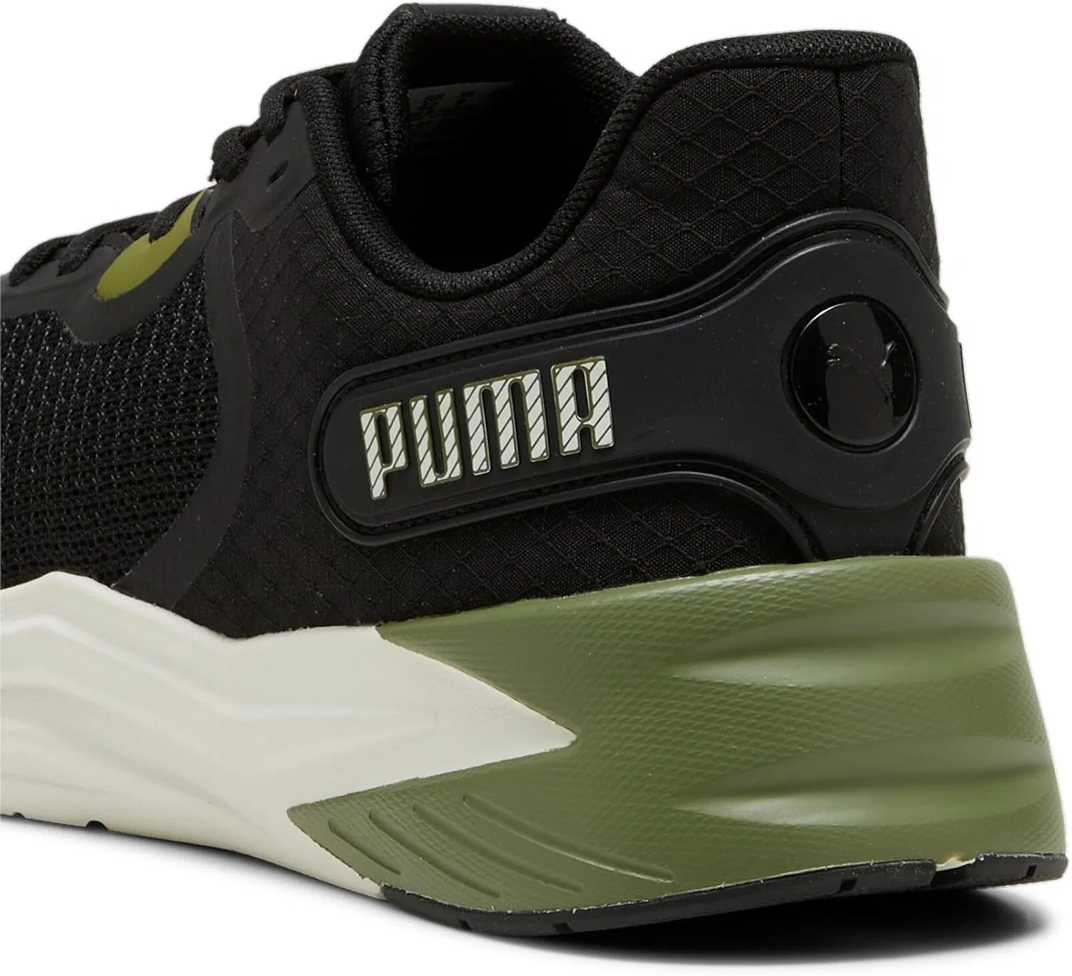 Кроссовки для бега по шоссе PUMA Unisex Disperse Xt 3 Neo Force, Olive Green Puma Black Warm White — фото 3
