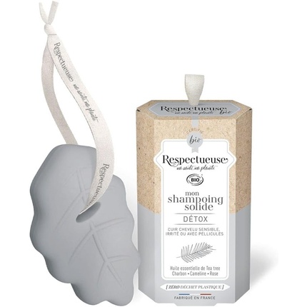 

Мой твердый шампунь Detox Organic 75 г Respectueuse