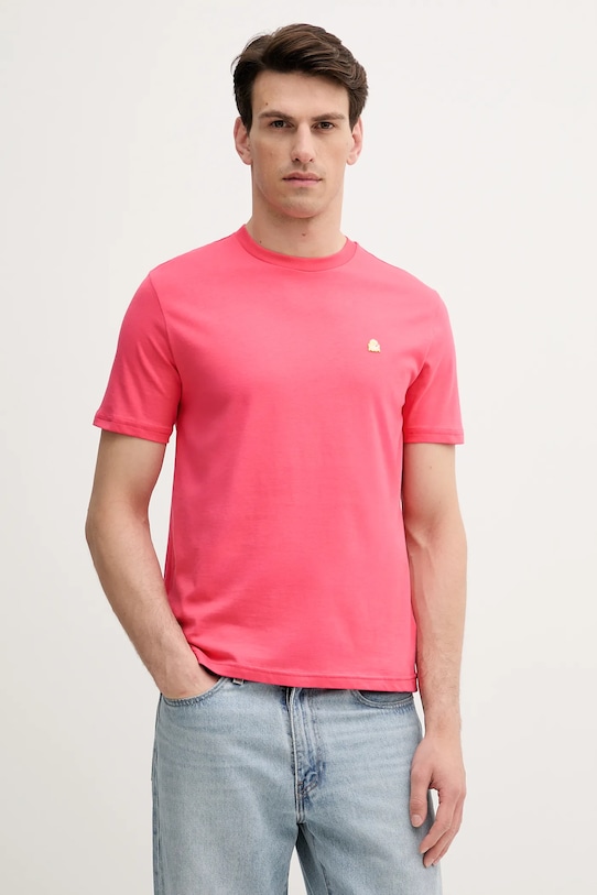 

Хлопковая футболка United Colors Of Benetton, розовый