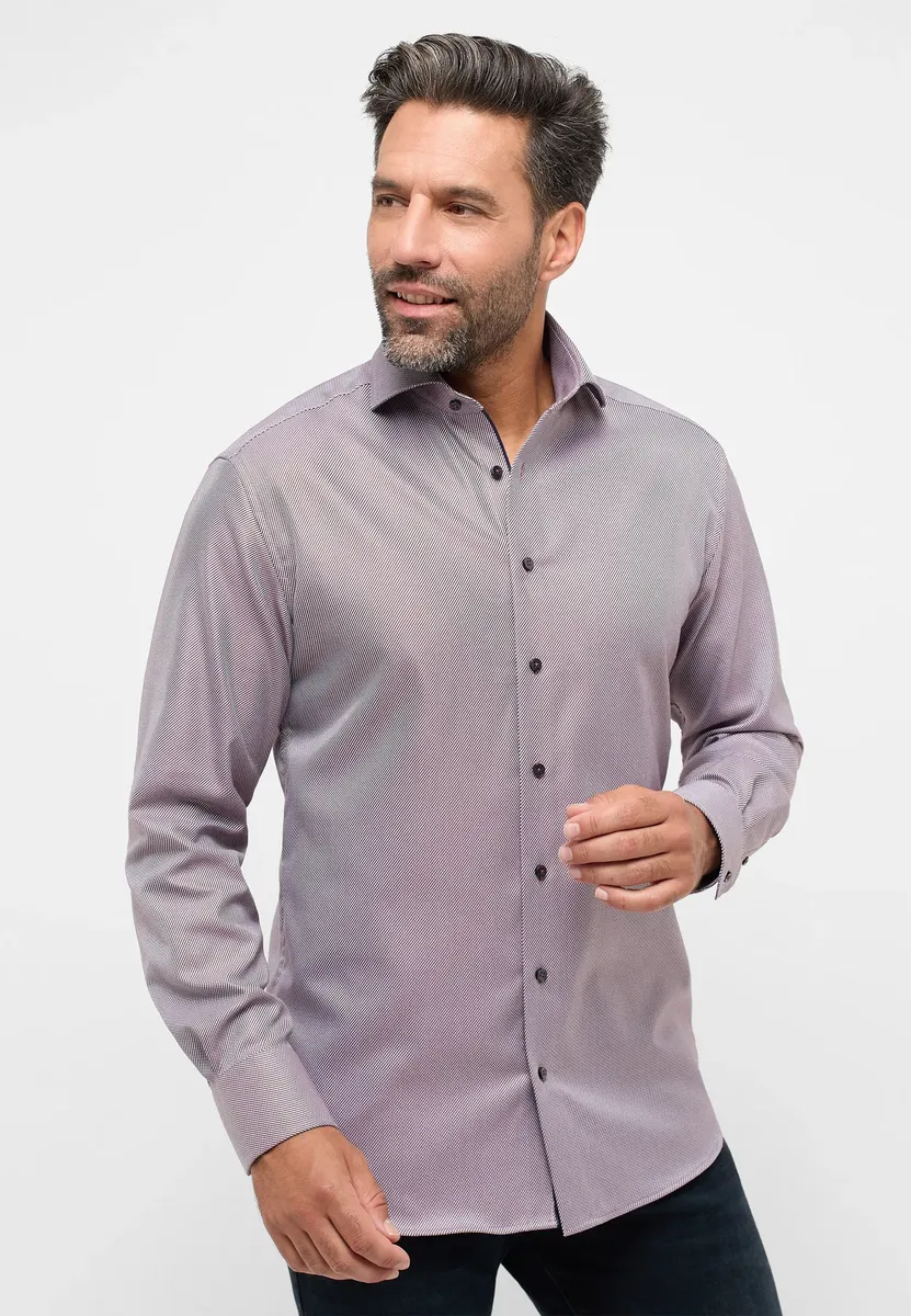 

Рубашка Eterna с длинными рукавами "MODERN FIT", красный