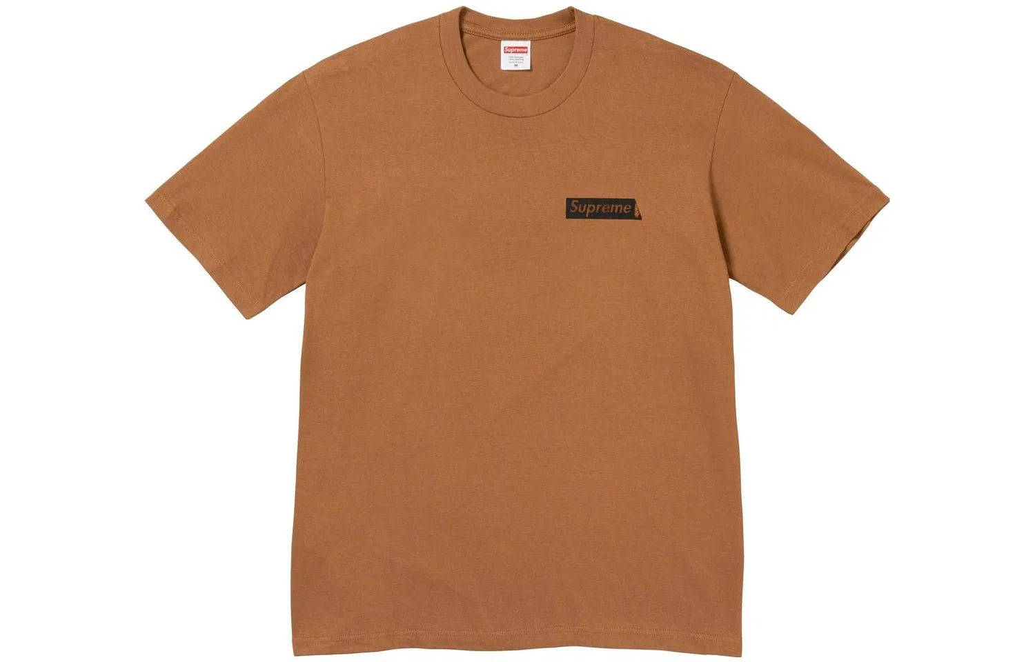 Статичная футболка Supreme, Light Brown/Light Brown