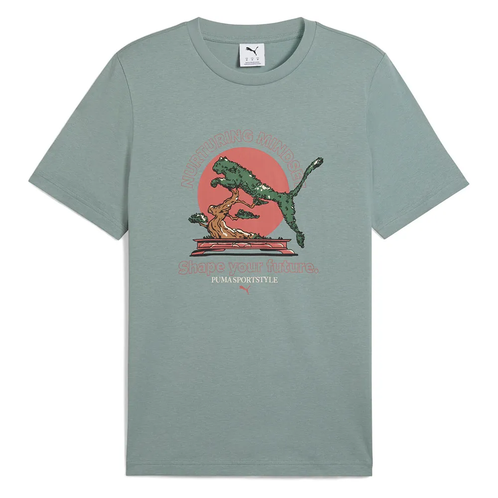 

Футболка с коротким рукавом Puma Bonsai, зеленый