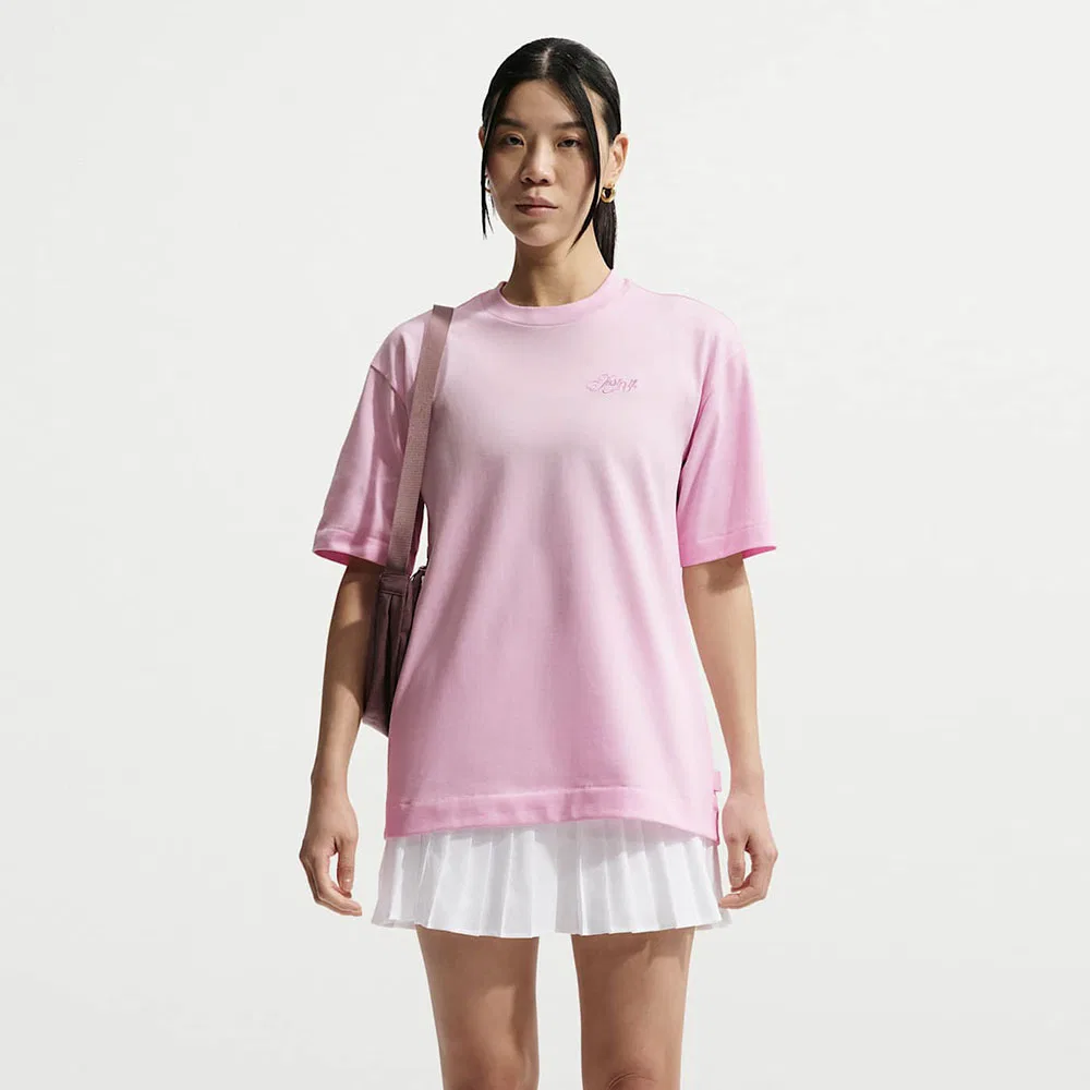 Женская оверсайз футболка Sportswear розовая от Nike