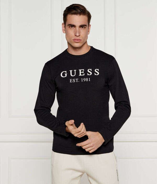 

Лонгслив Regular Fit Guess Underwear, черный