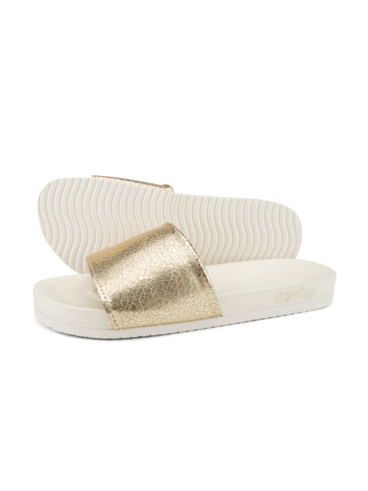 Мюли Flip Flop, золотой