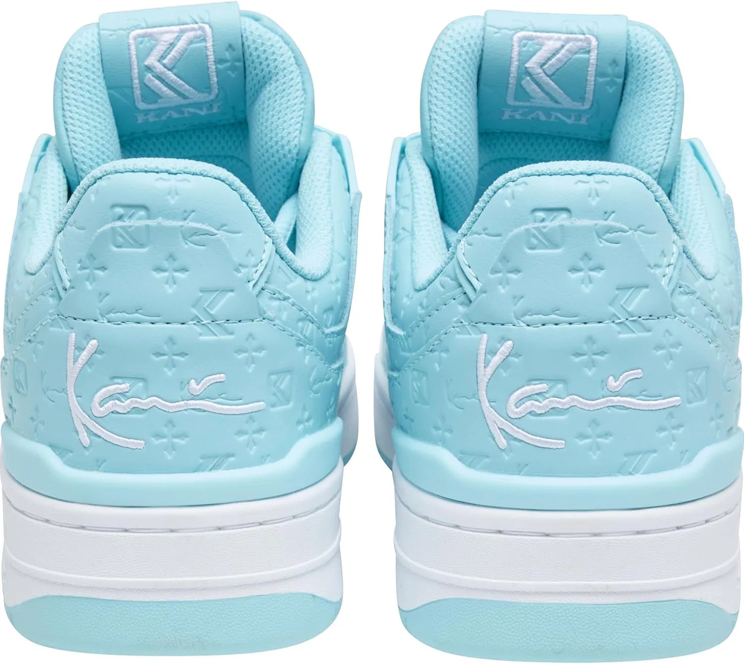 Кроссовки Karl Kani Herren 89 LXRY PRM, White Aqua Blue — фото 2