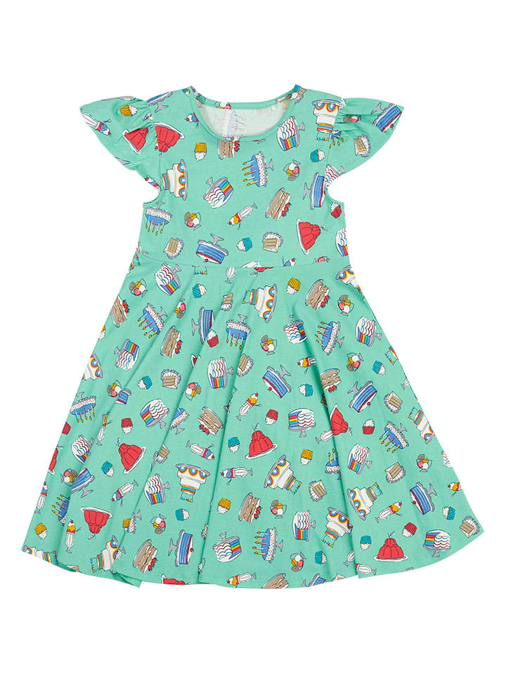 

Платье Morwenna Frugi, цвет mint/rot