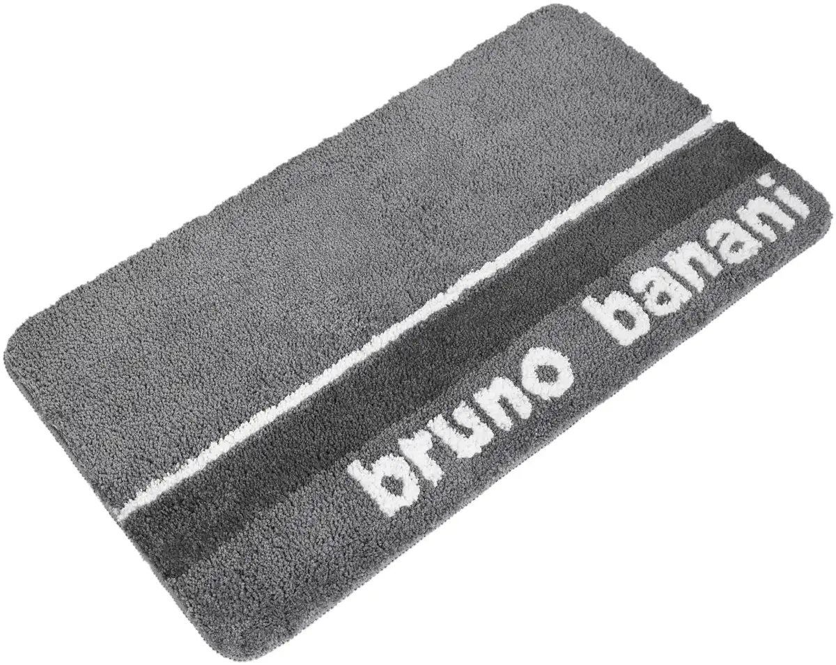 

Коврик для ванной Bruno Banani "Maja" прямоугольный (90х160 см), серый