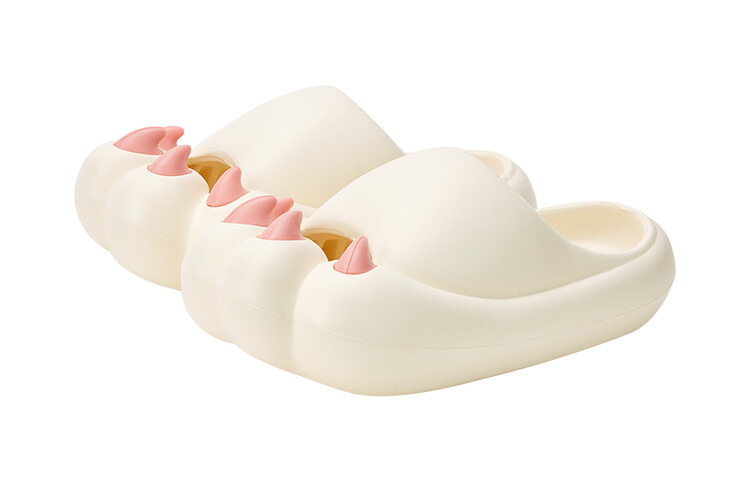 

Oak Lemon Pie Xiang Ning Pai Household Slippers, Белый