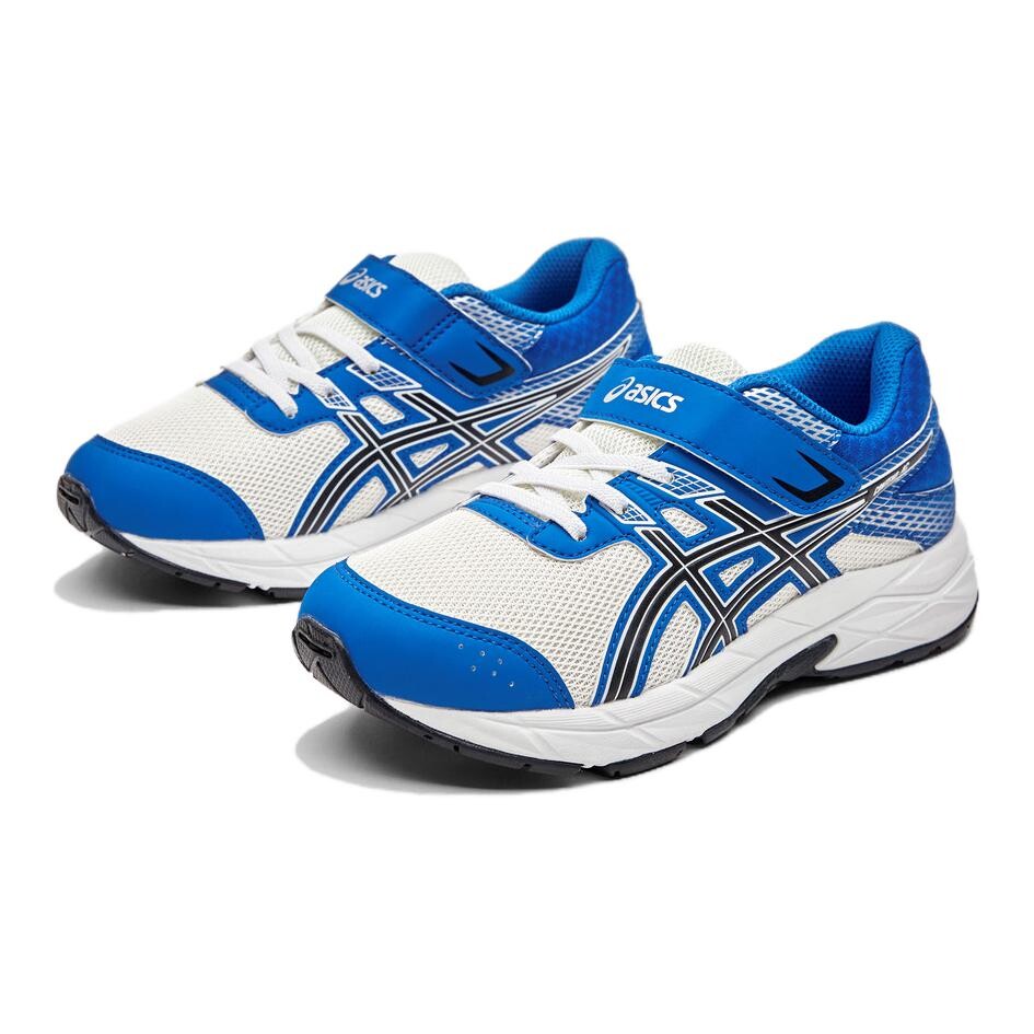 Детские кеды Детские низкие синие/белые Asics, синий — фото 2