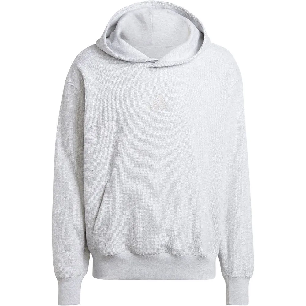Худи adidas Elevated All SZN Terry Loop, серый — фото 3